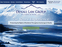 Tablet Screenshot of denalilaw.com